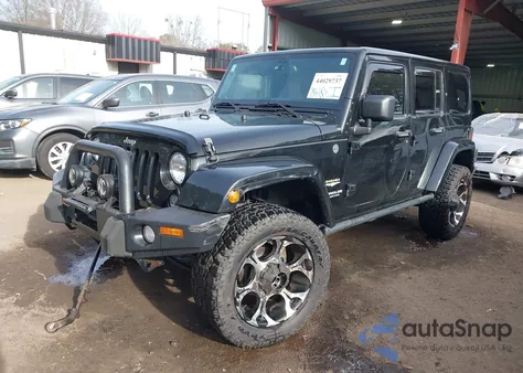 2014 Jeep Wrangler Unlimited Sahara z USA, uszkodzony, nr VIN 1C4HJWEG5EL214562